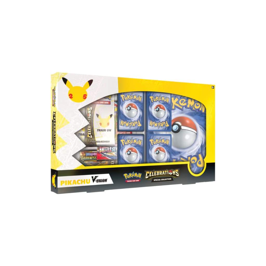 Pokemon Celebrations Special Pikachu Collection V Union