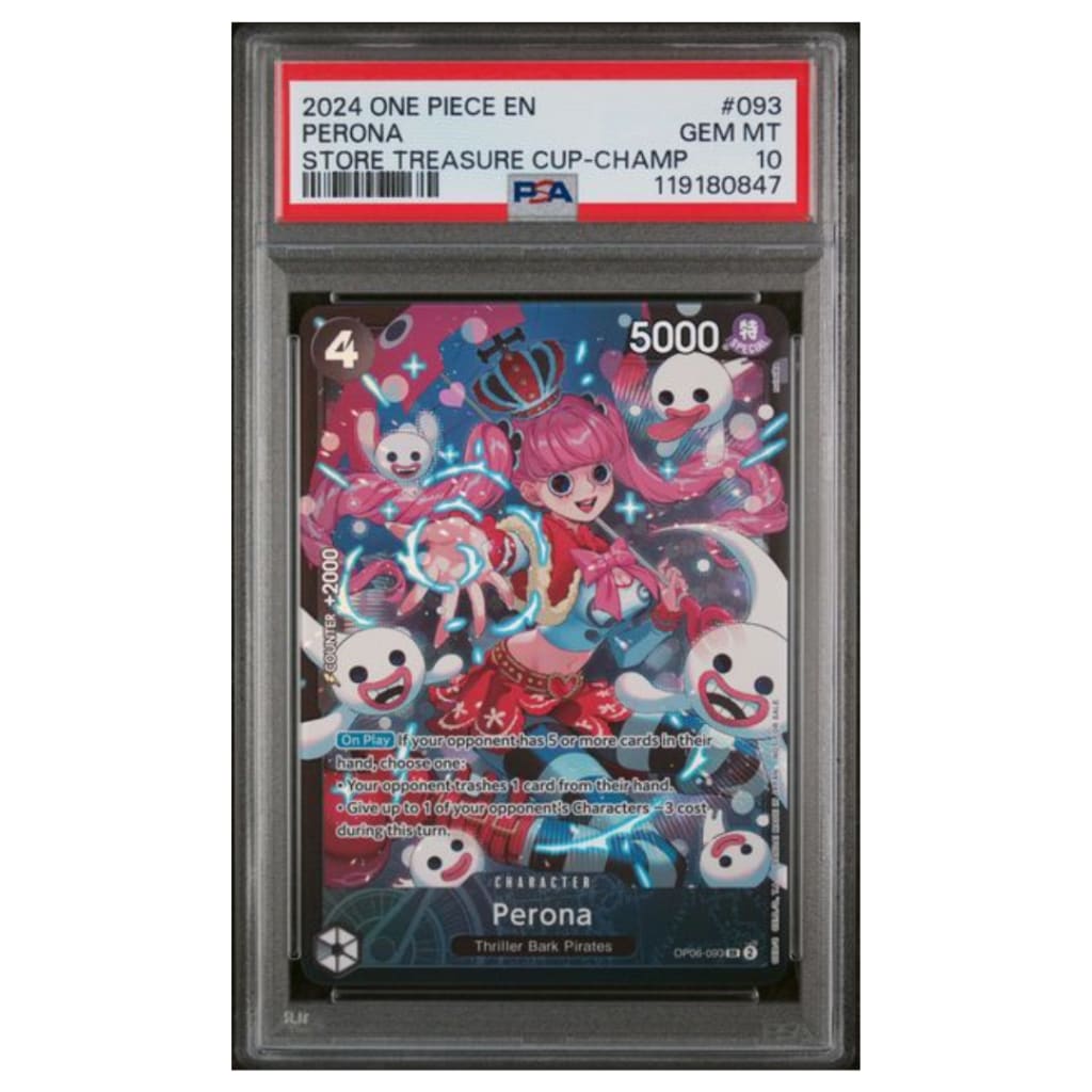 2024 ONE PIECE PROMOS #093 PERONA STORE TREASURE CUP-CHAMP