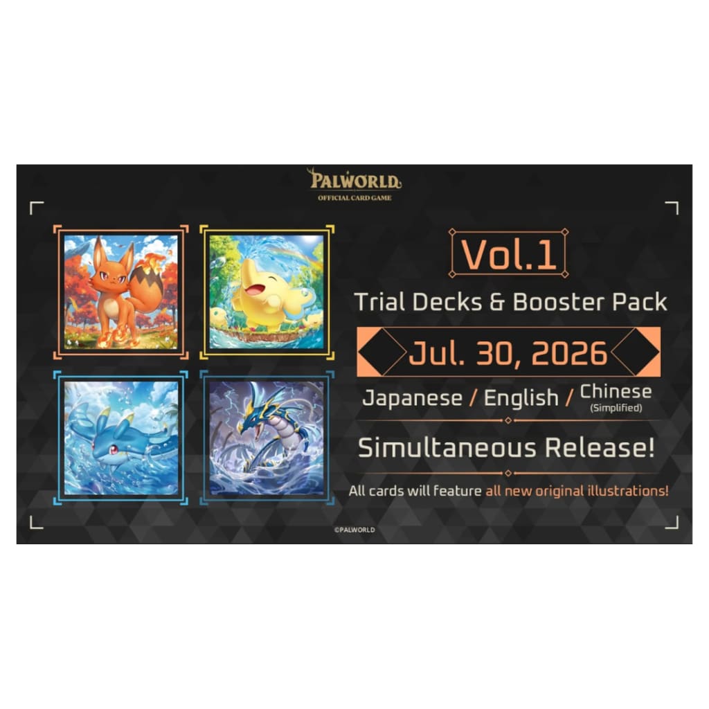 Palworld OCG Dawn of Palpagos Booster Box