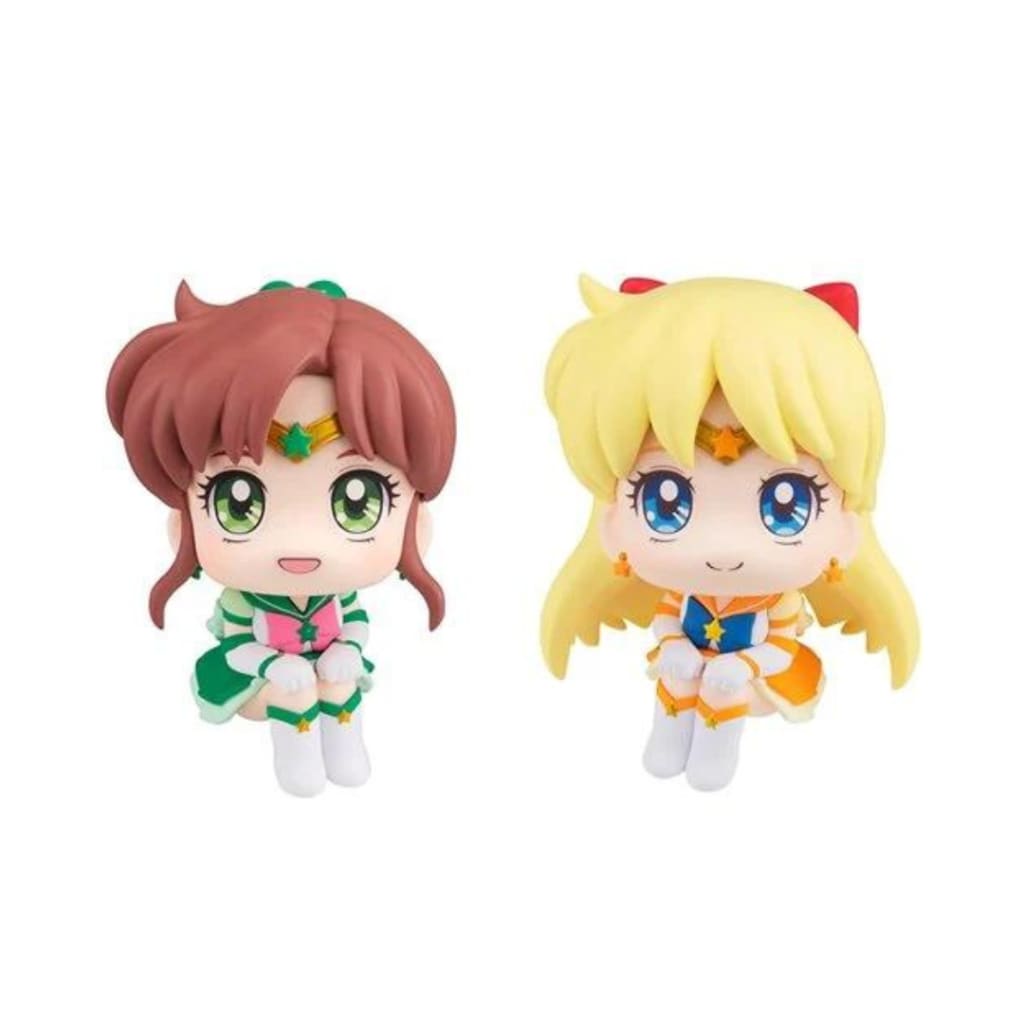 Pretty Guardian Sailor Moon Cosmos Eternal Sailor Jupiter and Sailor Venus Lookup Series Statue Set of 2